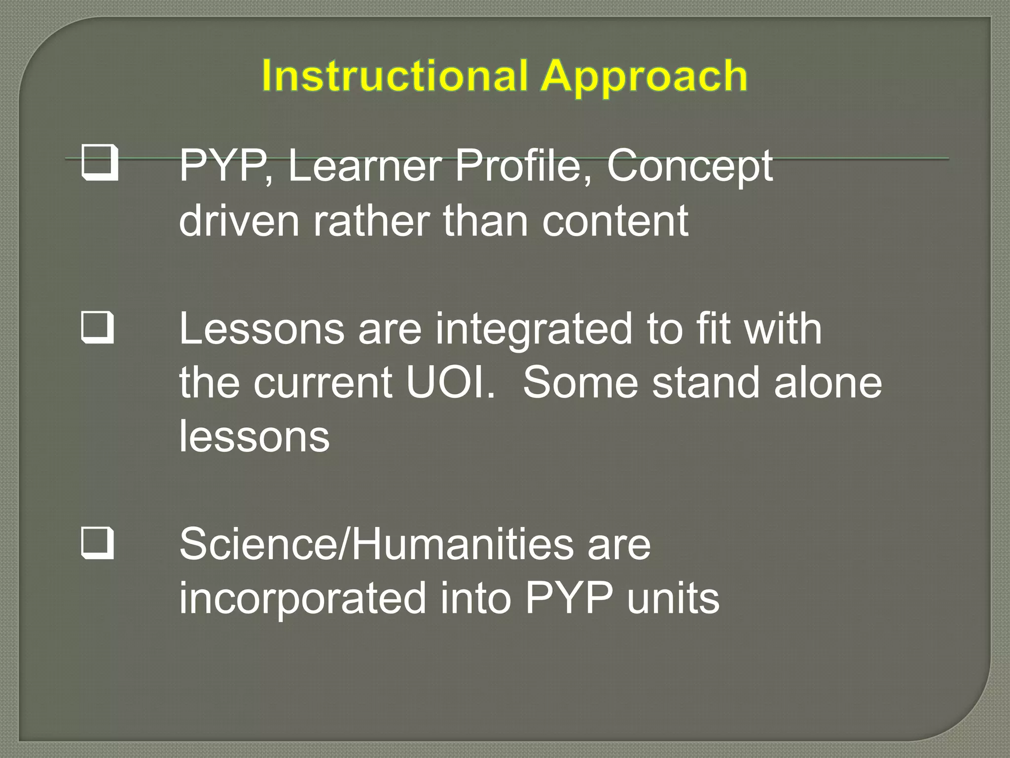  	Differentiation will occur either through task or outcome, and 	groups will be determined through pre –tests, continual daily 	observations or marking of work.