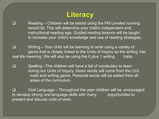      Units of InquiryMaths 	 We will be using a range of resources, including the “Scott 	Foresman” text book,  mathletics teacher resources, Everyday 	Counts and other math resources including websites.