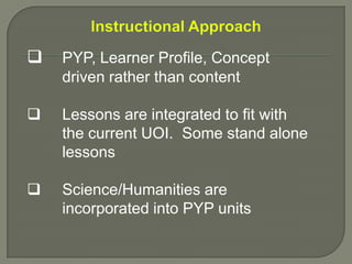  	Differentiation will occur either through task or outcome, and 	groups will be determined through pre –tests, continual daily 	observations or marking of work.