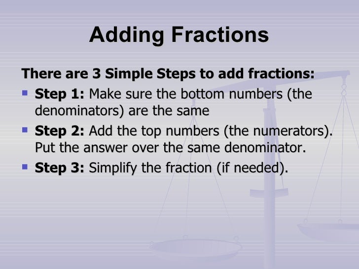 Grade 4 Fractions