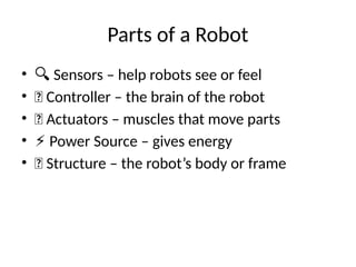 Grade4 Robotics Lesson2 Improved 4th Grade Pptx