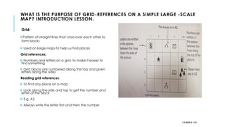 Maths Grid Map Grade 4 Social Sciences Map Skills Term 2 | PDF