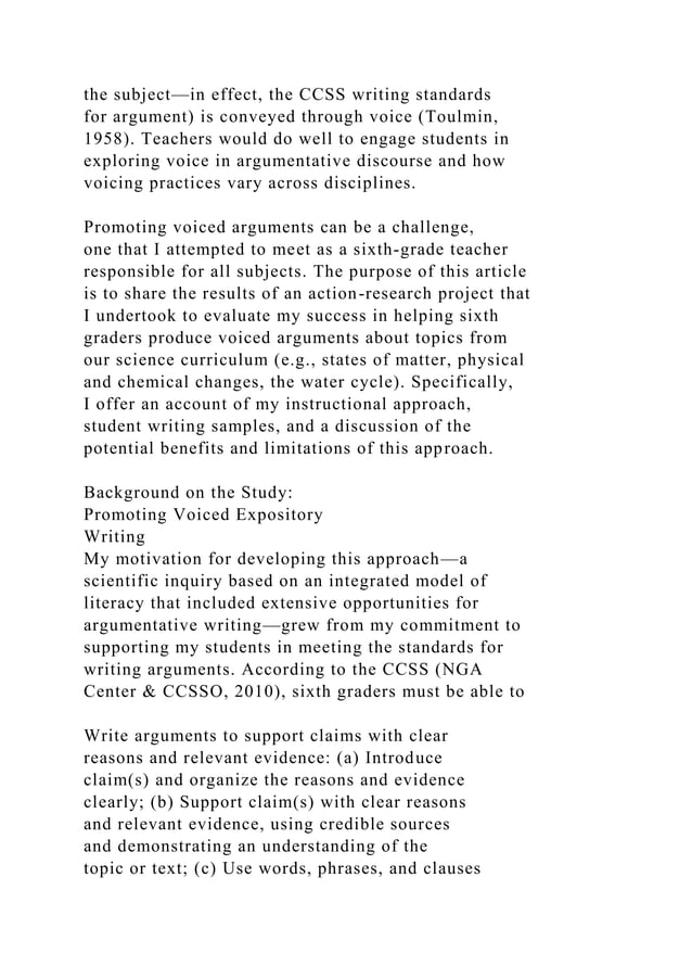 Grade 4 Writing Expository PromptREAD the information in | DOCX