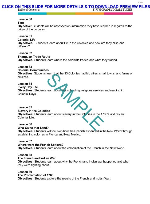 5th Grade Homeschool Curriculum Fifth Grade Social Studies Best H