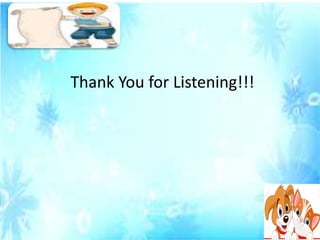 Thank You for Listening!!!
 