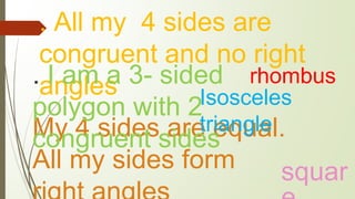 Grade 5 PPT_Math_Q3_W3_Lesson 63_Describing and Comparing Properties of ...