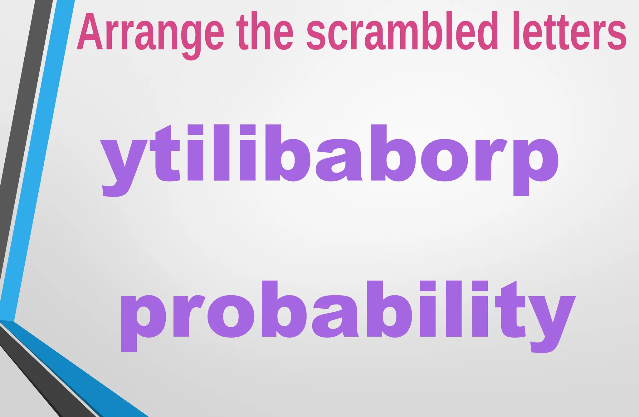ytilibaborp
probability
 