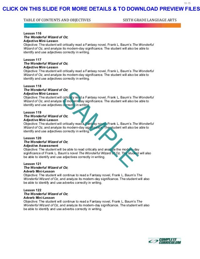 6th grade homeschool curriculum sixth grade reading language arts 