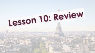 Grade 6 access term 2 unit 6 lesson 10 presentation