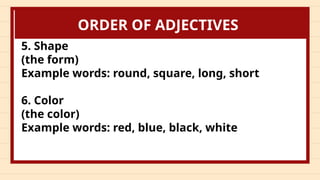 GRADE 6 ADJECTIVES FOR GRADE 6 PUPILS.pptx