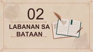 LABANAN SA
BATAAN
02
 