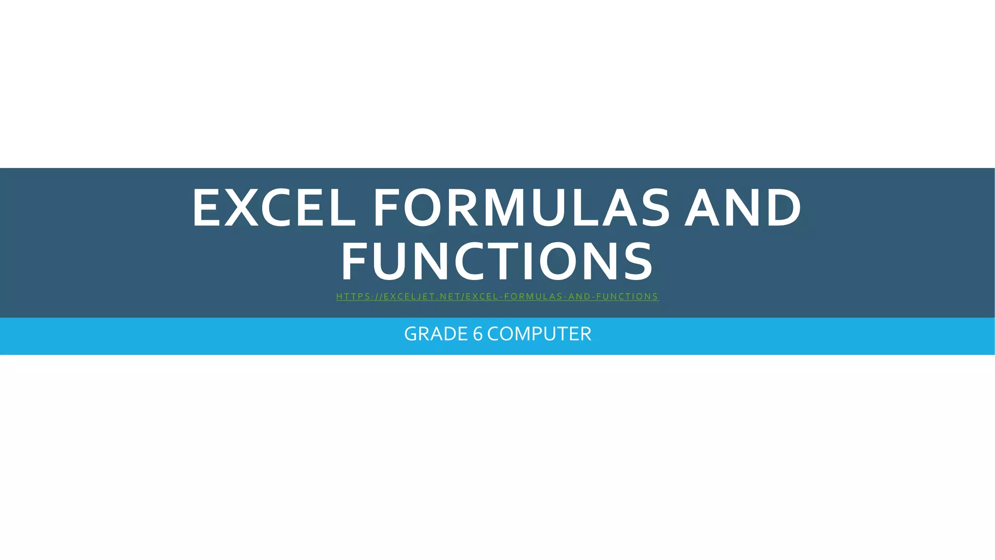 Grade 6 computer | PPTX