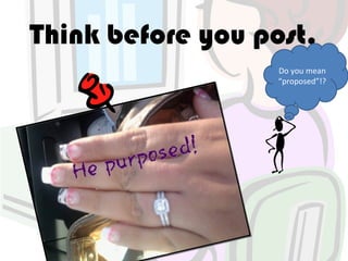 Think before you post.
                   Do you mean
                   “proposed”!?
 