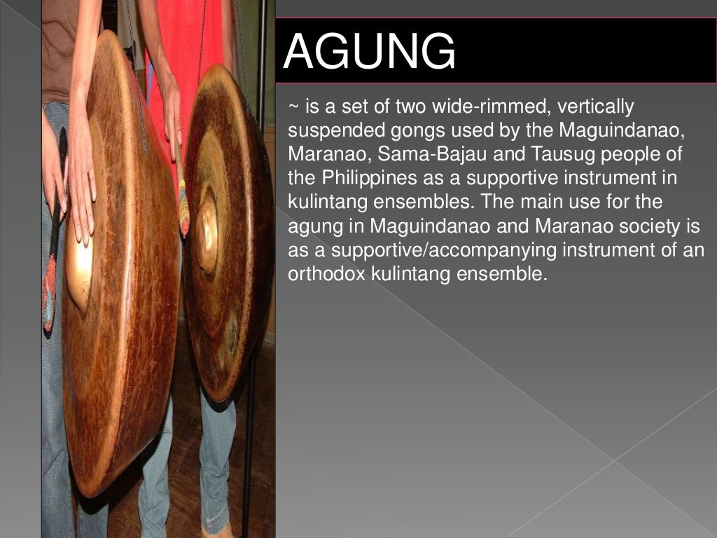 Muslim Mindanao Instruments