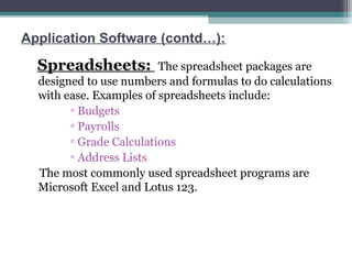 Grade 7 computer software | PPT | Operating Systems | Computer Software ...