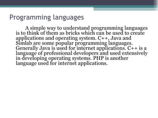 Grade 7 computer software | PPT