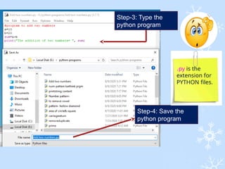 Grade 7- Introducing Python- Part-2 python data typesx | PPTX