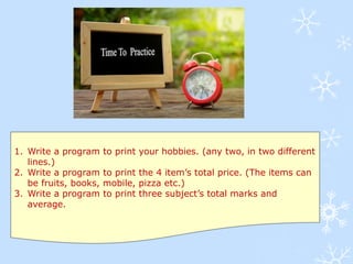 Grade 7- Introducing Python- Part-2 python data typesx | PPTX