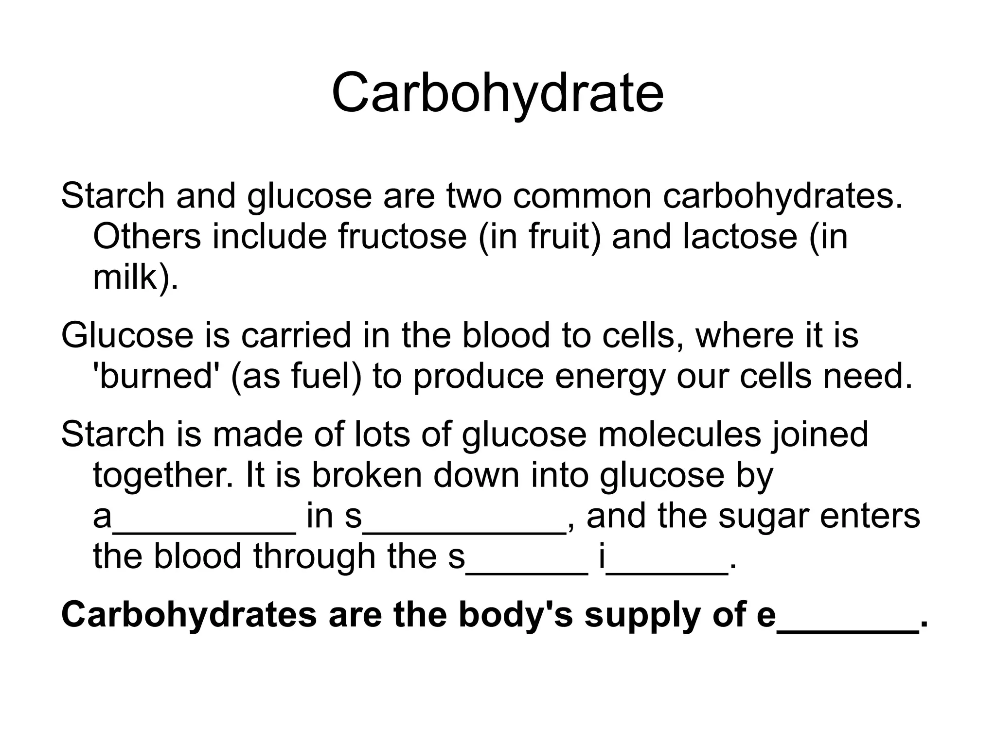 Questions • What type of food is iodine solution used to test, and how can you tell if the test is positive? 