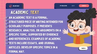 academic essay sample | pdf Images High Quality Grahic Grade 7 Academic Text: Expository Essay.pdf