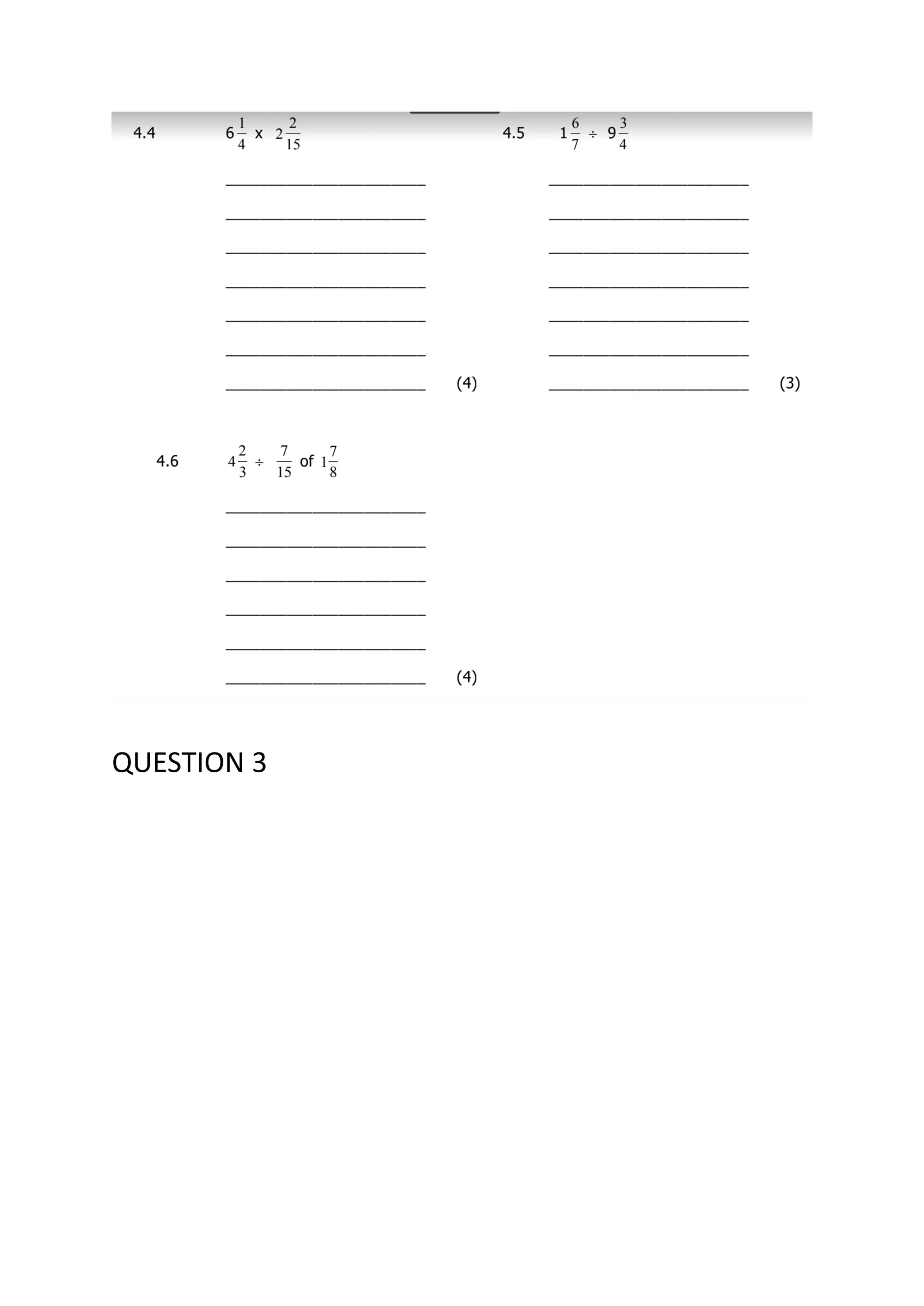 QUESTION 3