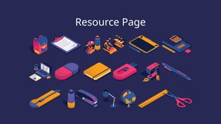 Resource Page
 
