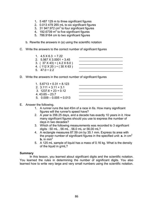 Grade 7 Learning Materials In Math