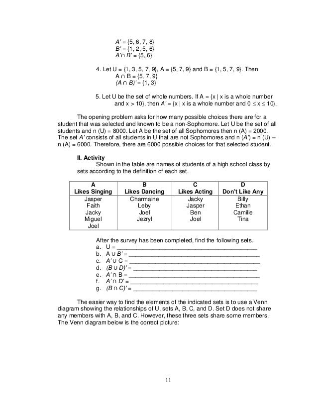 Grade 7 Learning Materials In Math
