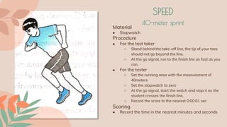PE 7 | Lesson 2: PHYSICAL FITNESS TEST AND ASSESSMENT | PPTX