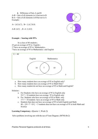 Grade 7 Mathematics Final.pdf learning a | PDF