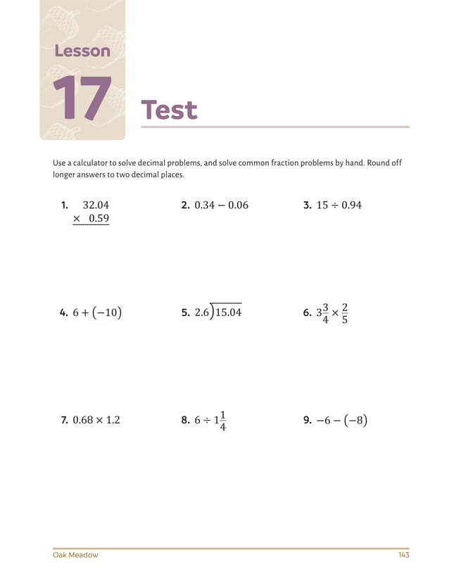 Mathematics Workbook for Grade 7 Students | PPT