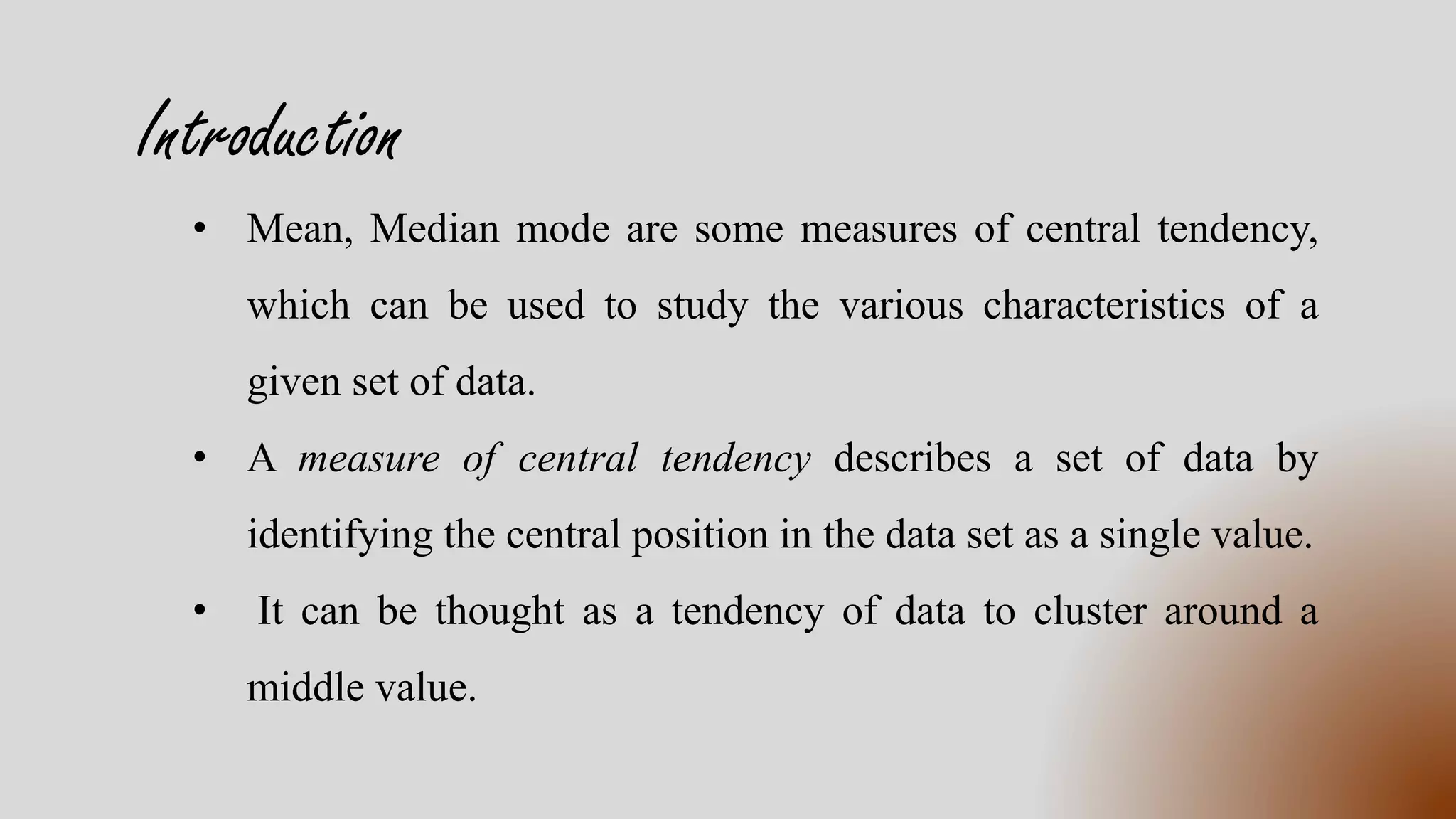 Mean, Median, Mode | PDF