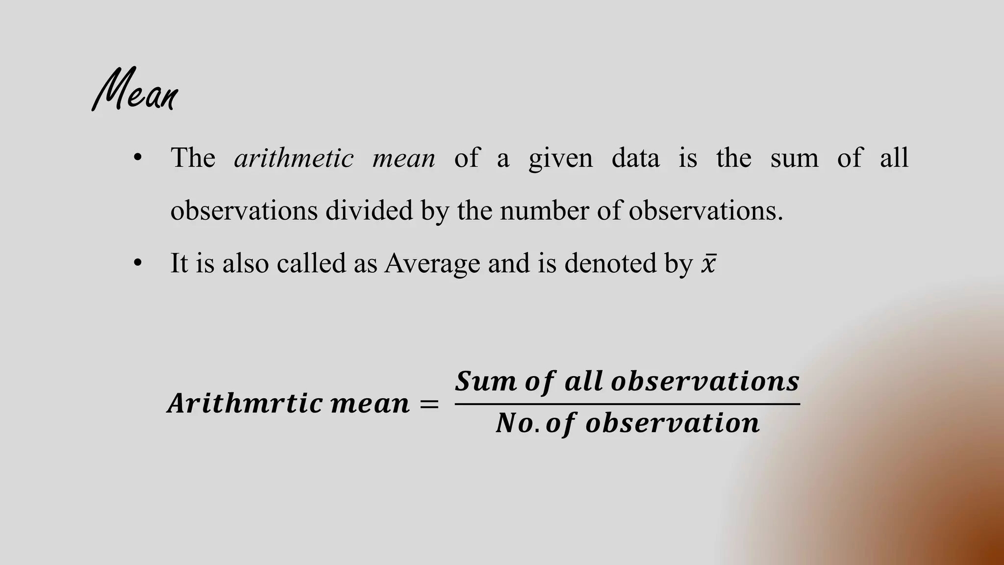 Mean, Median, Mode | PDF