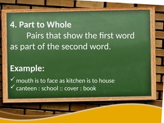 grade 7 quarter 1 analogies.powerpointpptx | PPTX