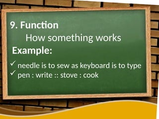 grade 7 quarter 1 analogies.powerpointpptx | PPTX