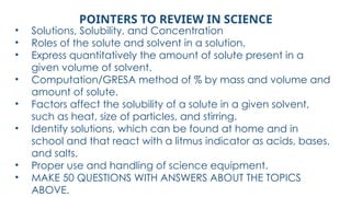Grade 7 Science: Proper Use and Handling of Laboratory Equipment and ...