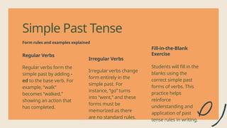 The Past Simple Tense Forms Rules And Examples 768x1024