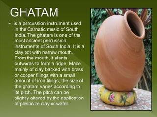 Indian Musical Instruments PPT