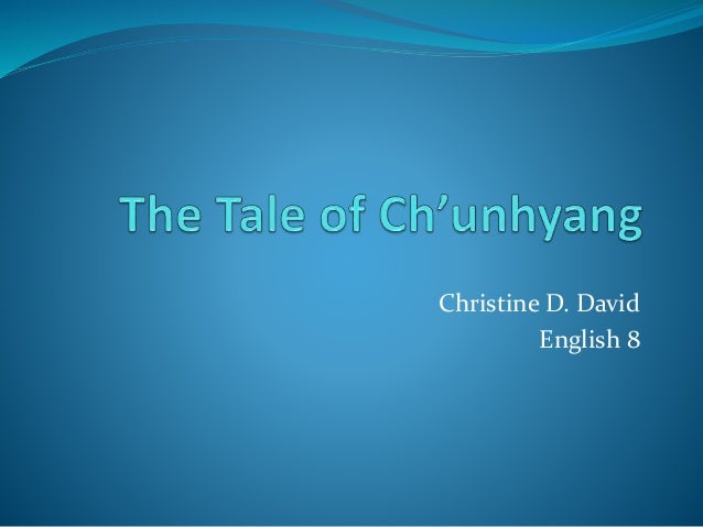 tale of chunhyang summary