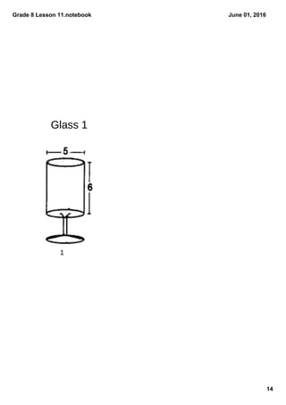 Grade 8 Lesson 11.notebook
14
June 01, 2016
Glass 1
