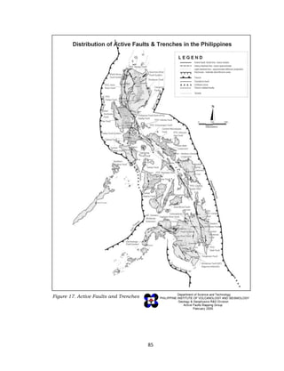 85
Figure 17. Active Faults and Trenches
 