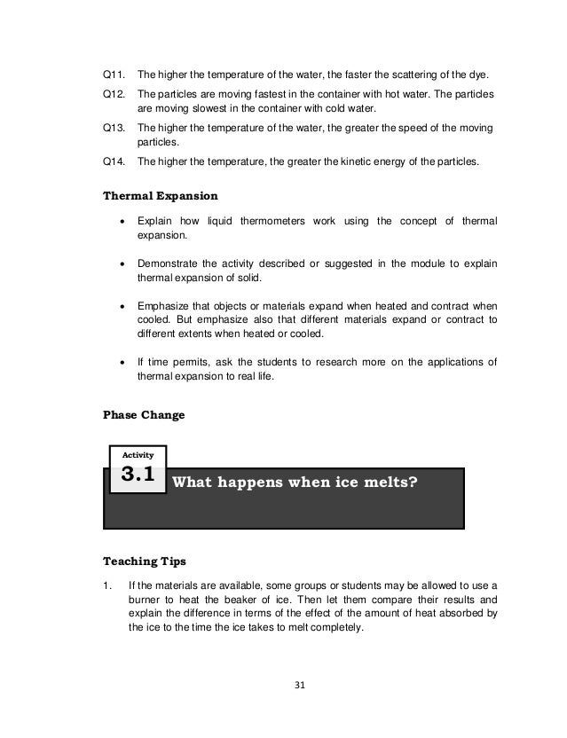 Grade 8 science teacher's guide