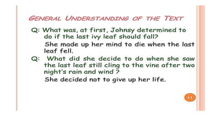 Grade 9 - The Last Leaf.pptx