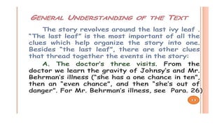 Grade 9 - The Last Leaf.pptx