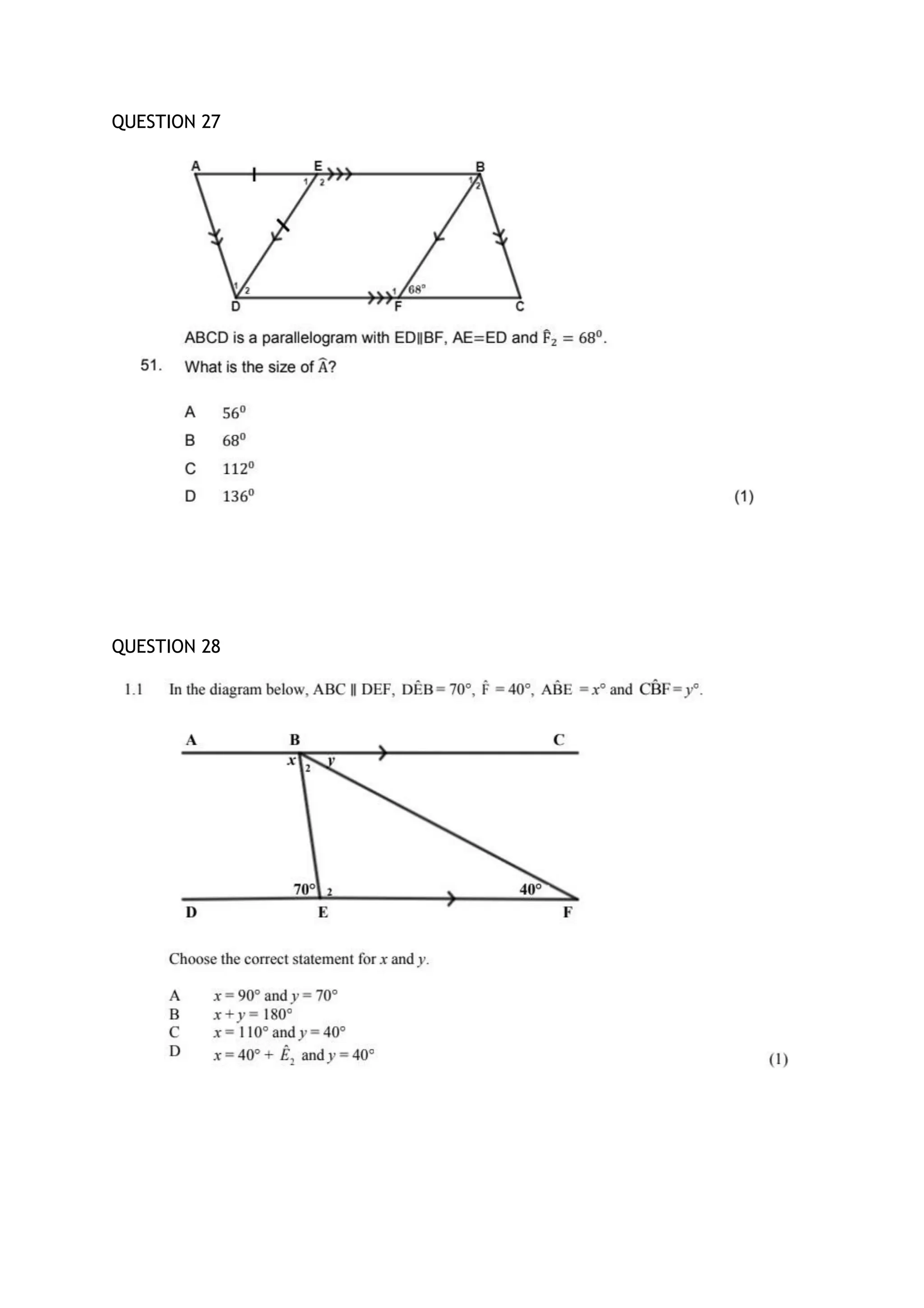 QUESTION 27
QUESTION 28