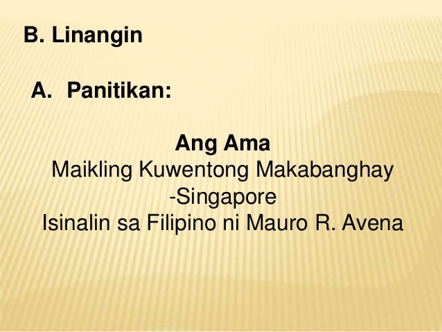 Sa Anong Panahon Naganap Ang Pangyayari Sa Elehiya Grade 9 aralin 1.1
