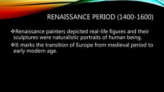 RENAISSANCE AND BAROQUE ARTS | PPTX