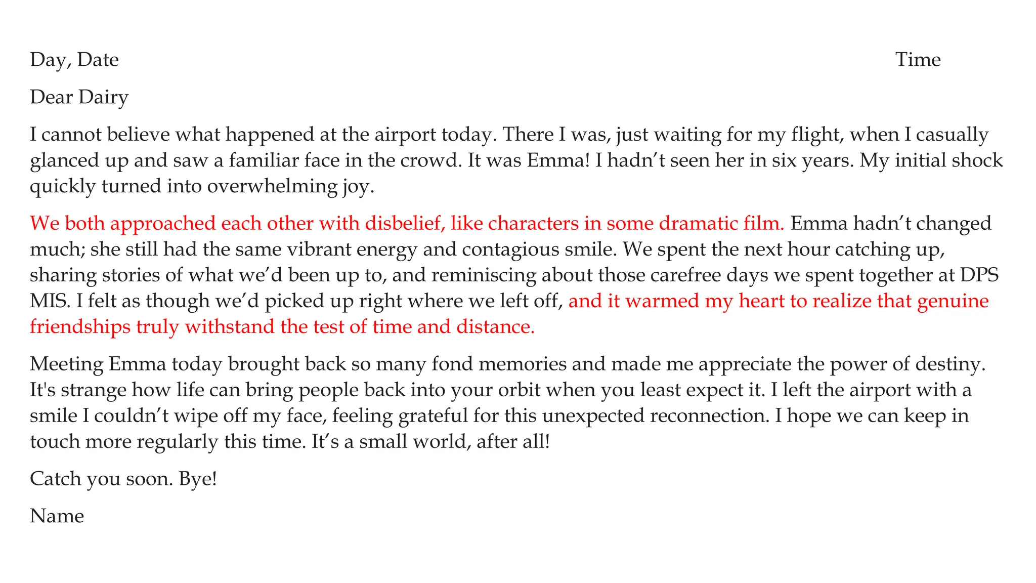 Grade 9 Diary Entry.pptx class 9 cbse diary | PPTX