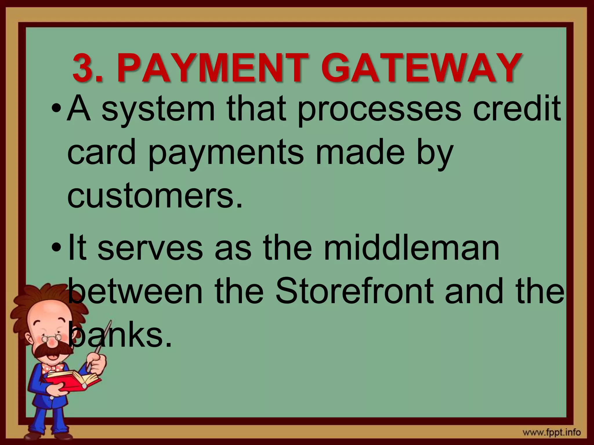 Ecommerce - System Components and Functions | PPTX
