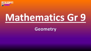 Grade 9 Geometry of Straight lines.pdf